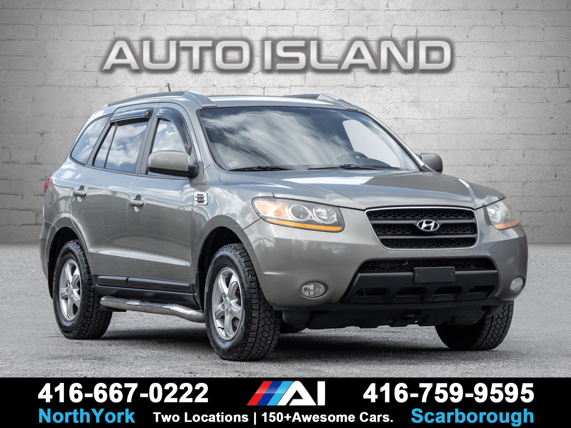Green 2009 Hyundai Santa Fe SUV / Crossover  Automatic