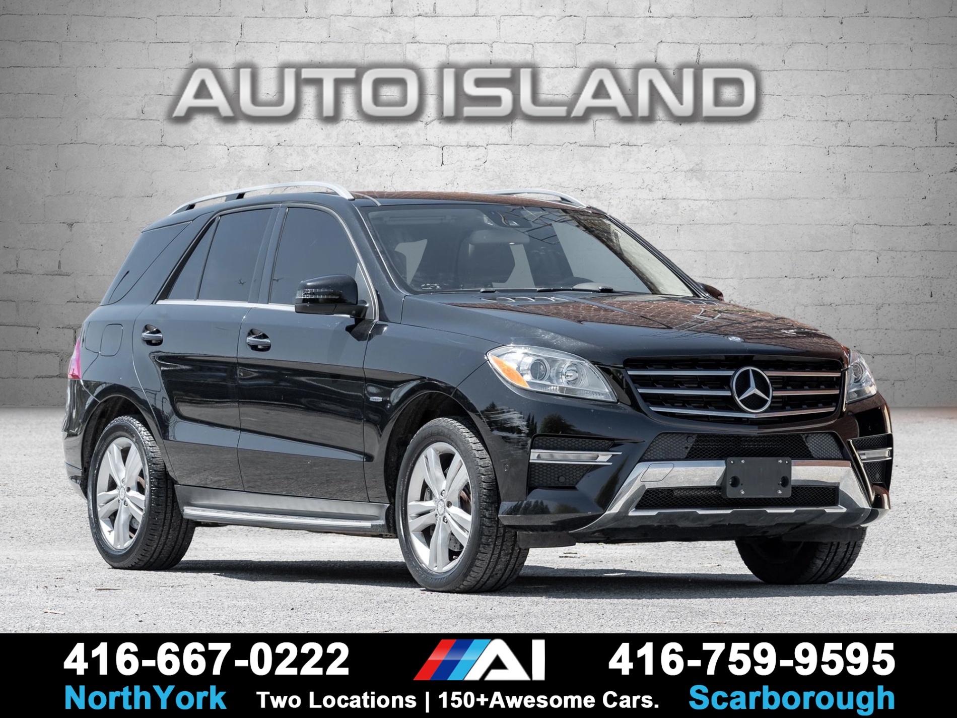 Black 2012 Mercedes-Benz M-Class ML 350 BlueTEC 4MATIC SUV / Crossover All-Wheel Drive Automatic