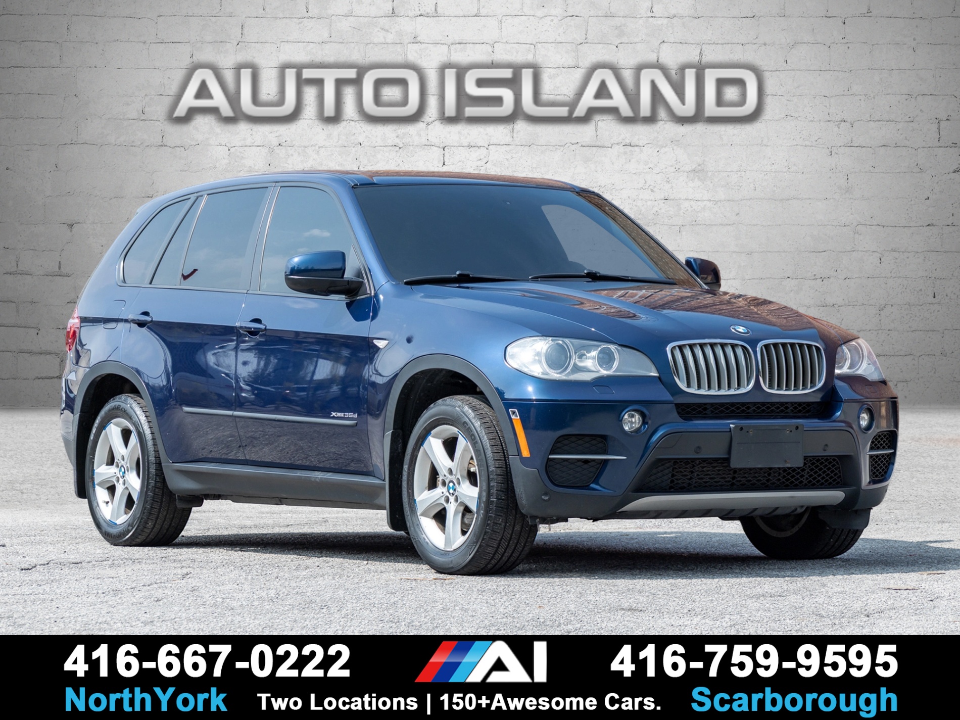 Metallic Dark Blue 2013 BMW X5 SUV / Crossover All-Wheel Drive Automatic