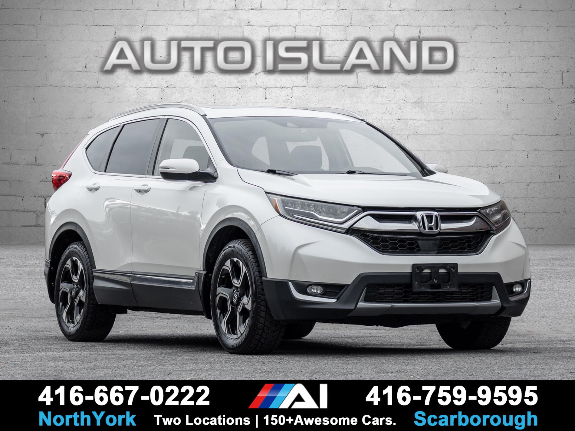 White 2017 Honda CR-V SUV / Crossover All-Wheel Drive Automatic