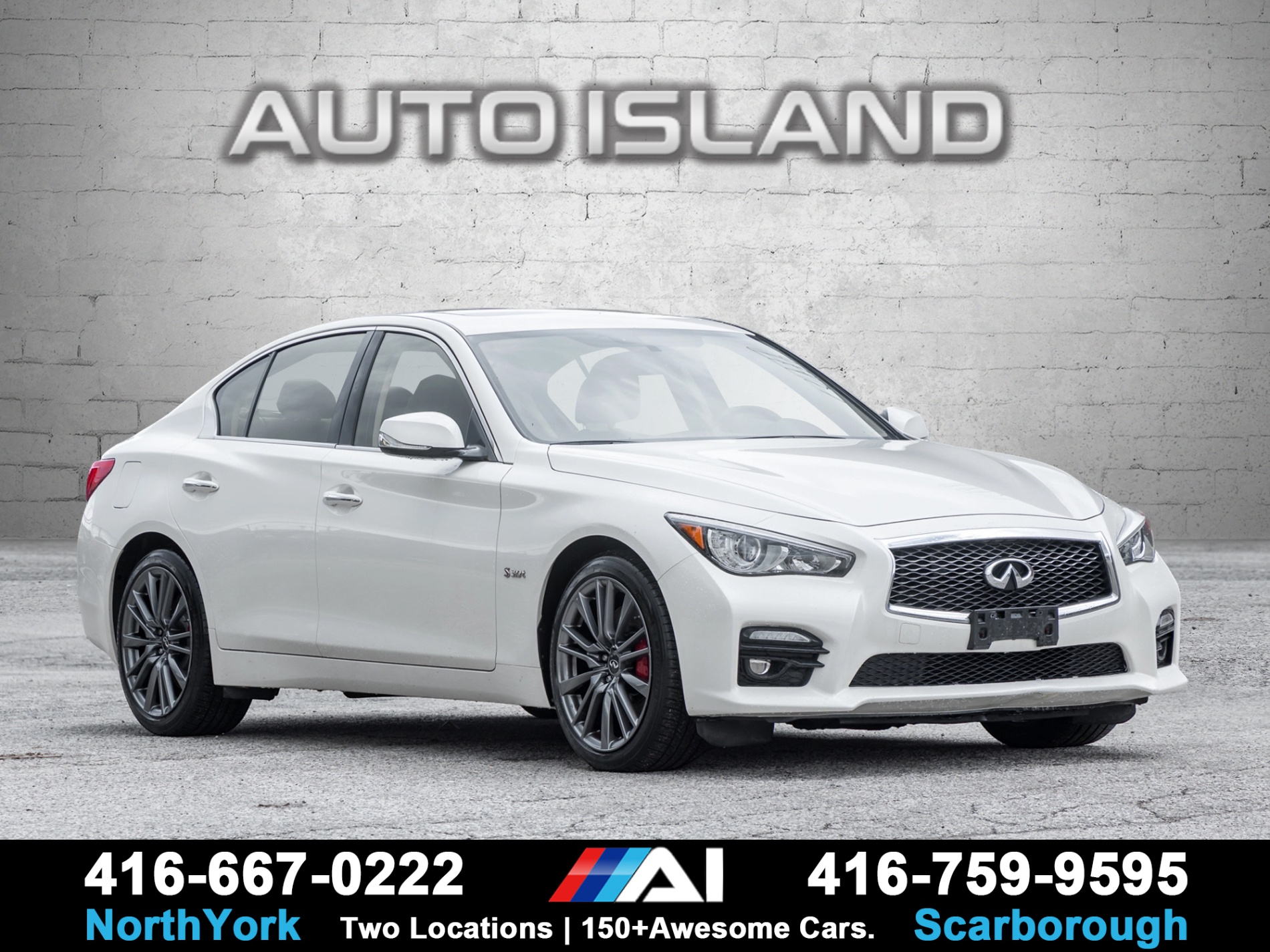 2017 INFINITI Q50 Red Sport 400 AWD