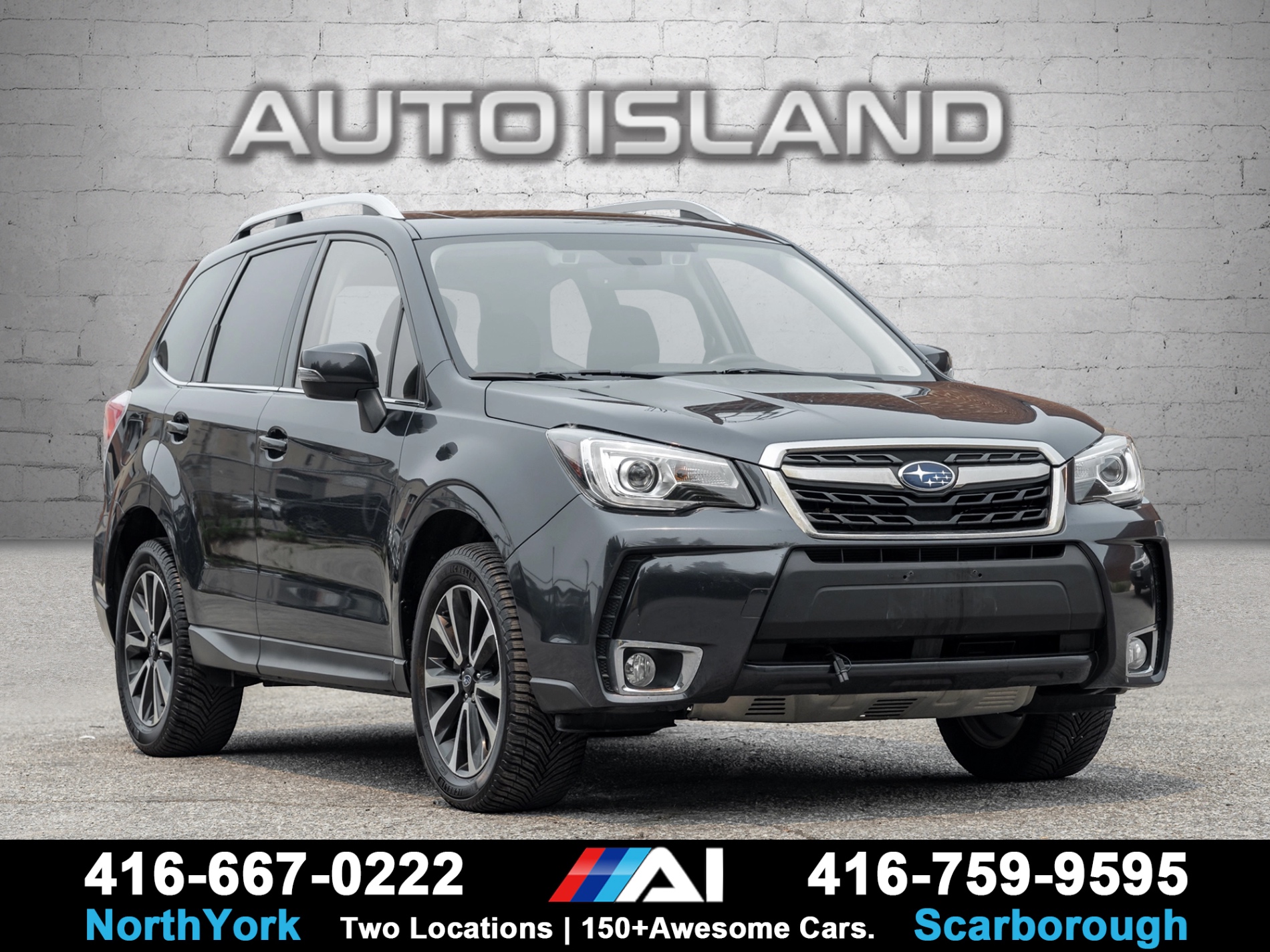 Gray 2017 Subaru Forester SUV / Crossover Automatic