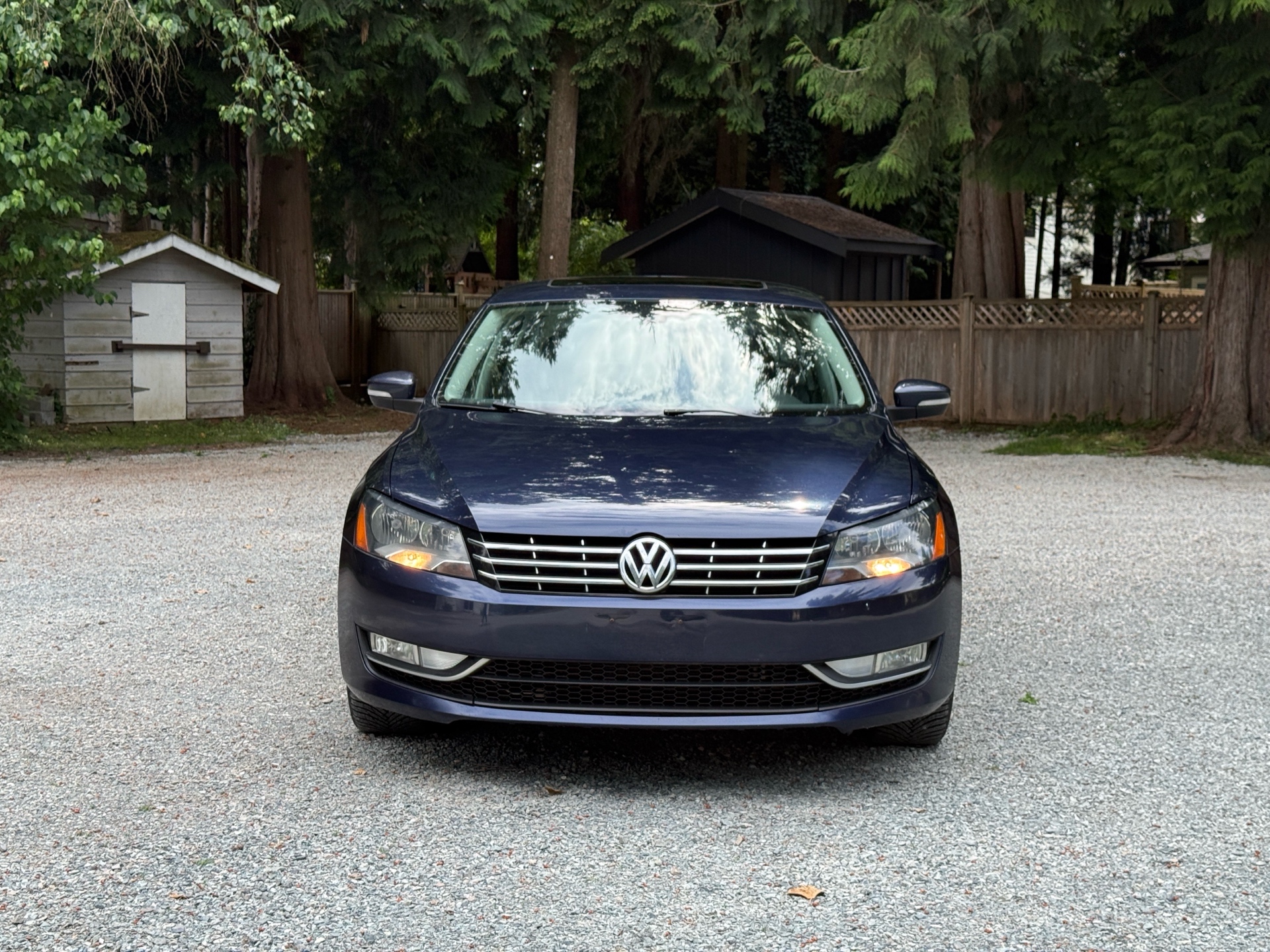 Metallic Blue 2012 Volkswagen Passat Highline Sedan Automatic