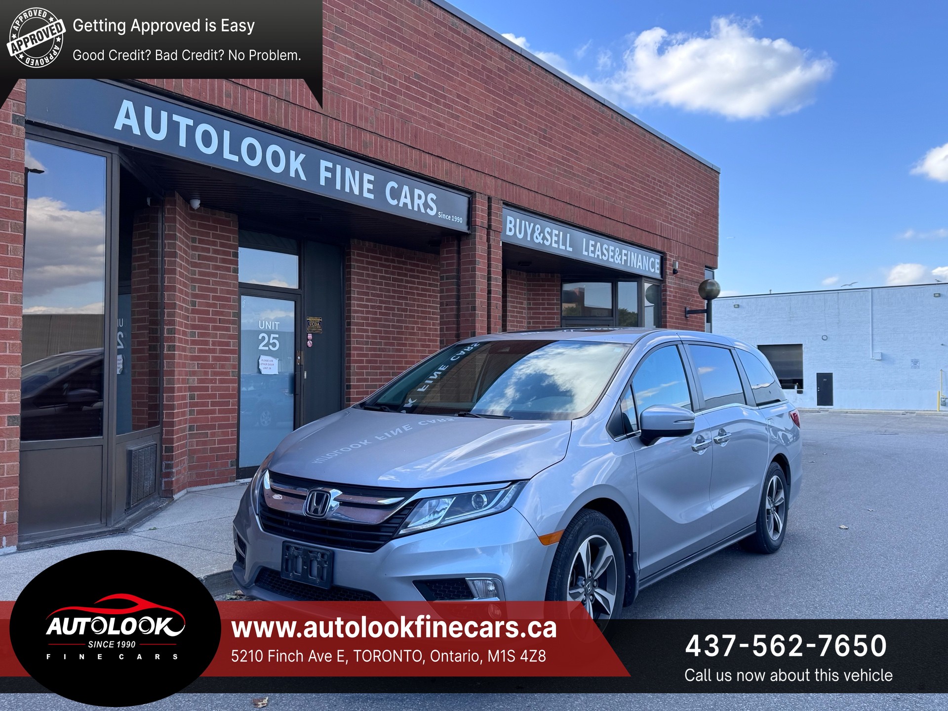 Silver 2020 Honda Odyssey Minivan Automatic