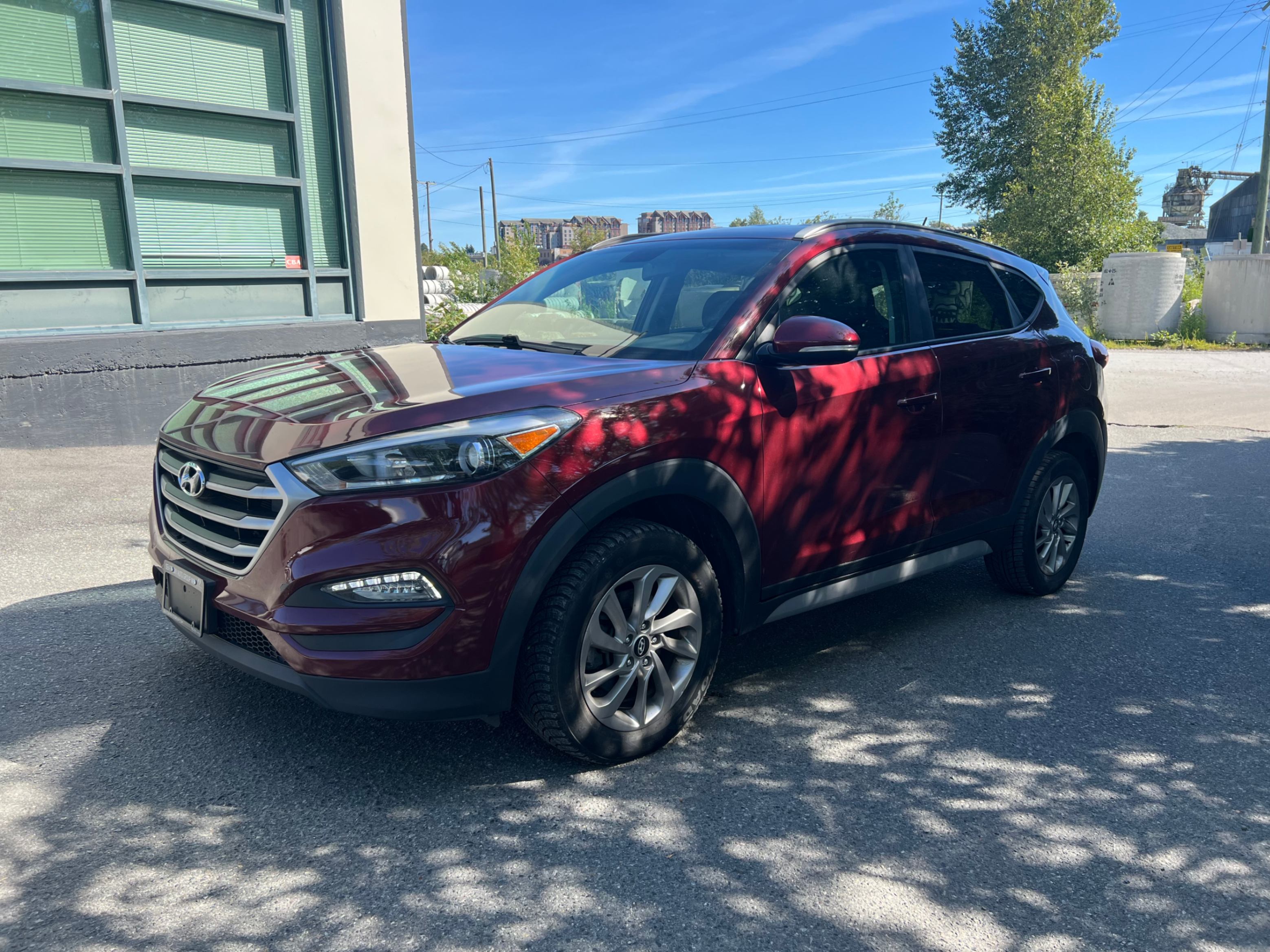 Red 2017 Hyundai Tucson 2.0L Premium AWD SUV / Crossover Automatic