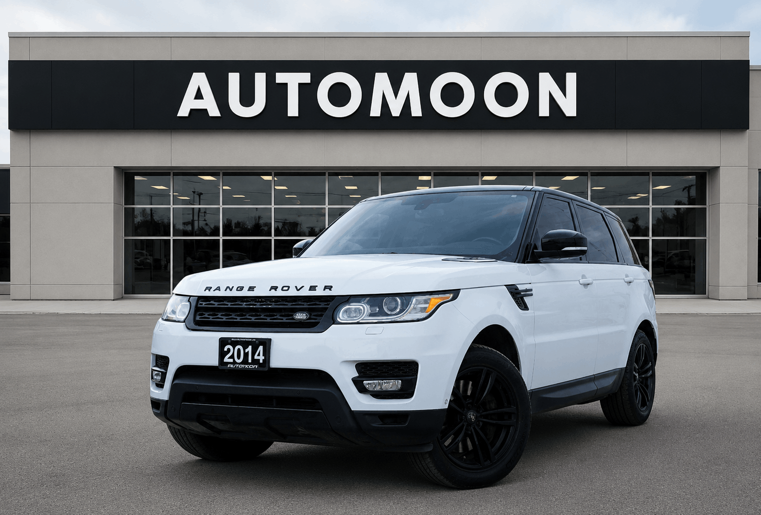 Pure White 2014 Land Rover Range Rover Sport SUV / Crossover Four-Wheel Drive Automatic