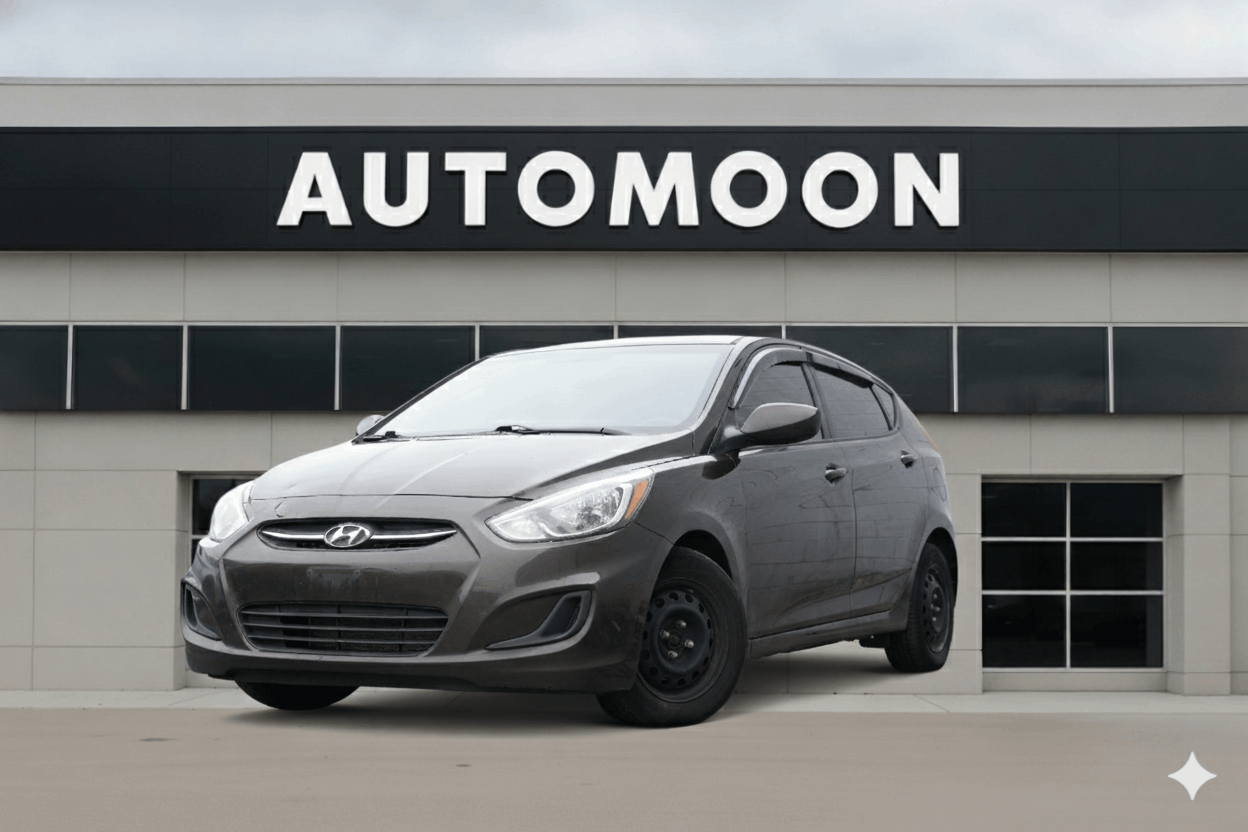 Brown 2015 Hyundai Accent Hatchback Automatic