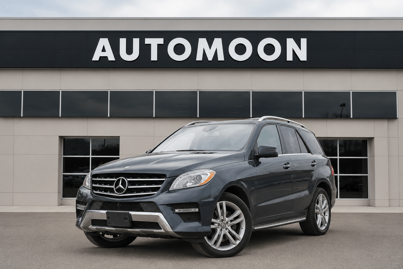 Gray 2015 Mercedes-Benz M-Class SUV / Crossover 6-Speed Automatic