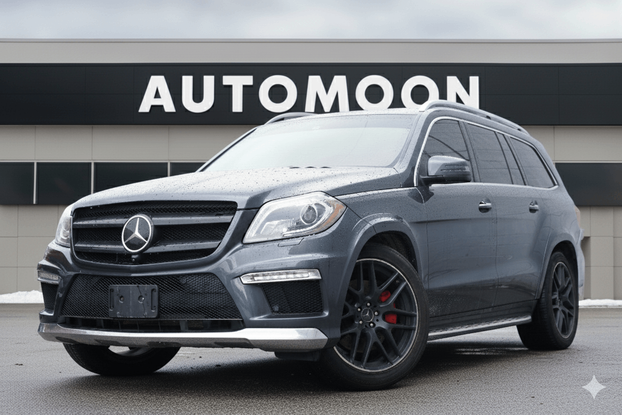 Gray 2016 Mercedes-Benz GL-Class SUV / Crossover All-Wheel Drive 7-Speed Automatic