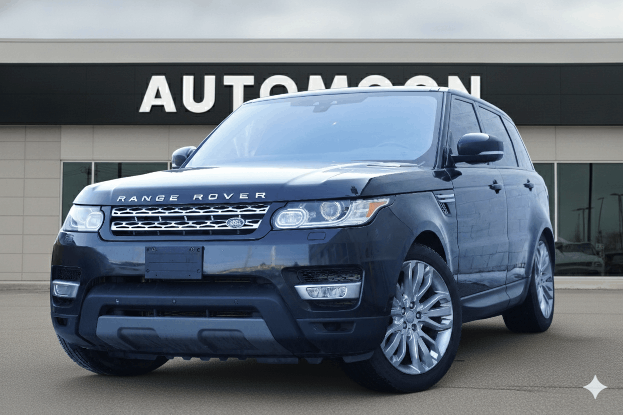 Black 2017 Land Rover Range Rover Sport SUV / Crossover All-Wheel Drive Automatic
