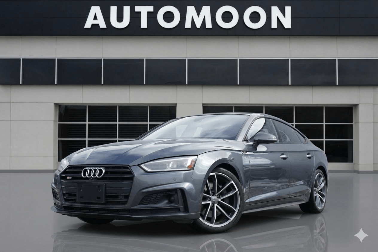 Gray 2019 Audi S5 Sportback 3.0 TFSI quattro Technik AWD Sedan 6-Speed Automatic