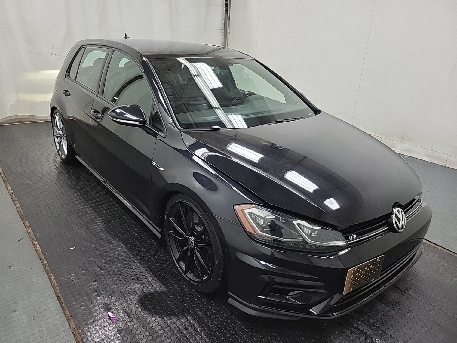 Black 2019 Volkswagen Golf R AWD Hatchback All-Wheel Drive Automatic