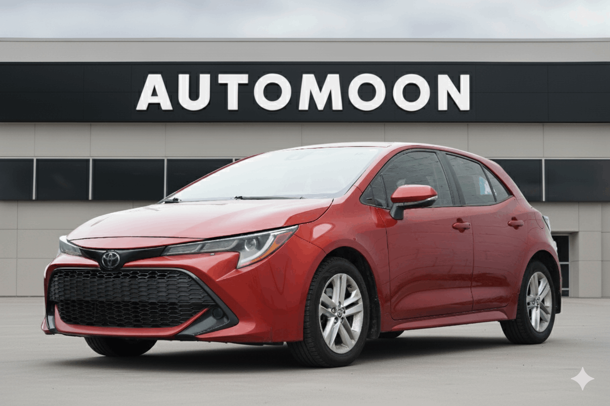 Red 2020 Toyota Corolla Hatchback SE FWD Hatchback Front-Wheel Drive 5-Speed Automatic
