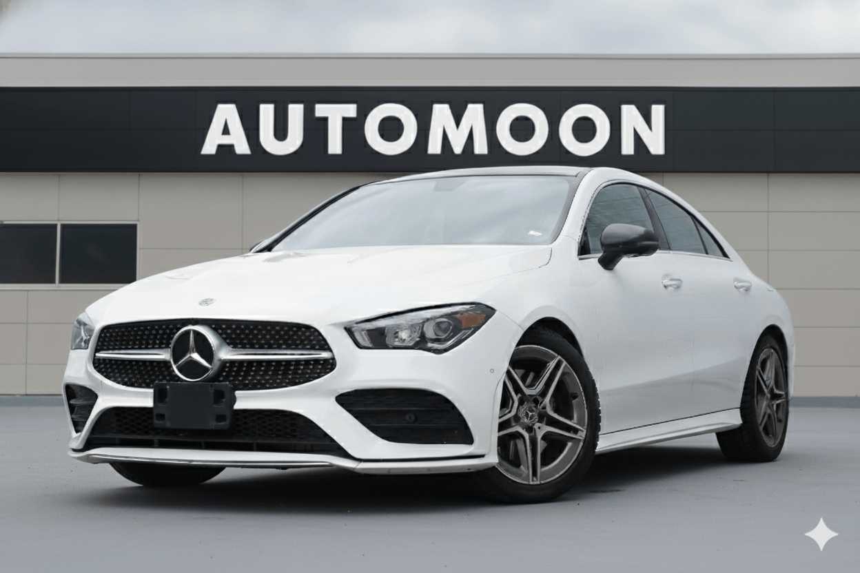 White 2023 Mercedes-Benz CLA Coupe All-Wheel Drive 5-Speed Automatic