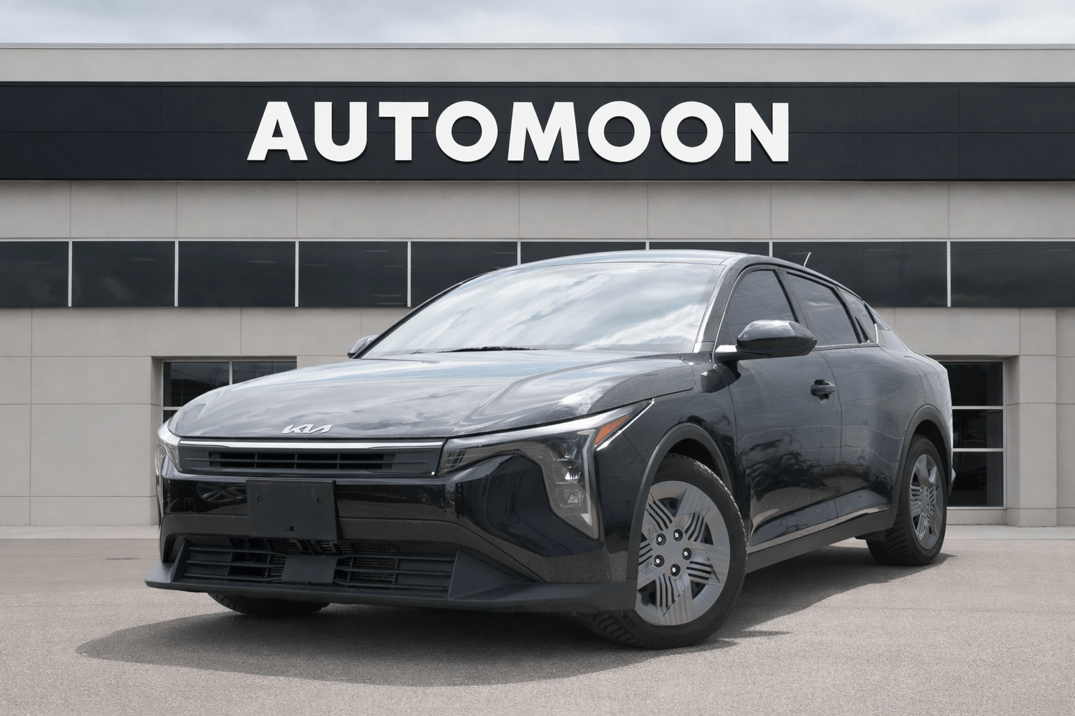 Black 2025 Kia K4 Sedan Front-Wheel Drive Automatic