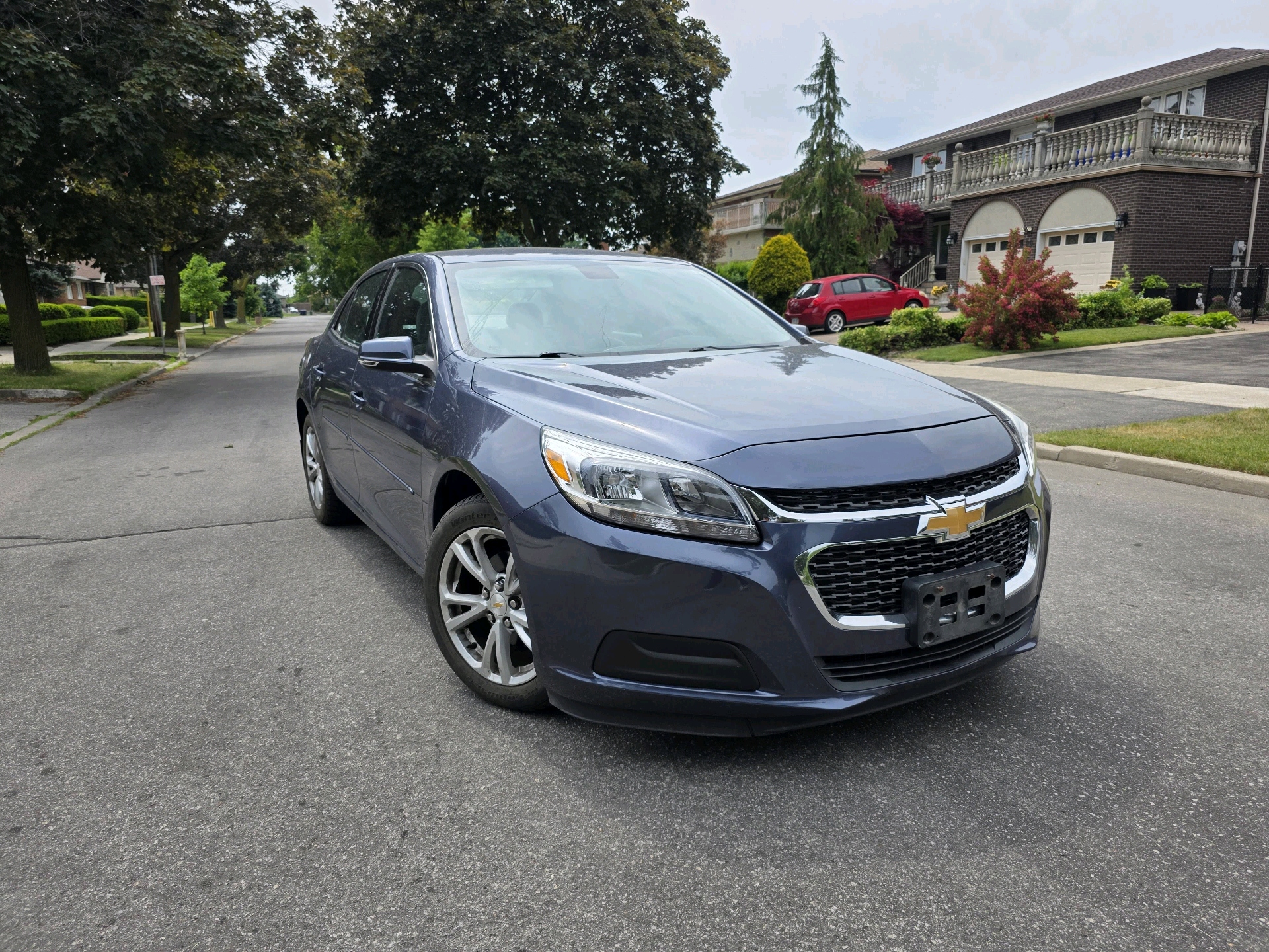 Blue 2015 Chevrolet Malibu LS FWD Sedan Front-Wheel Drive Automatic