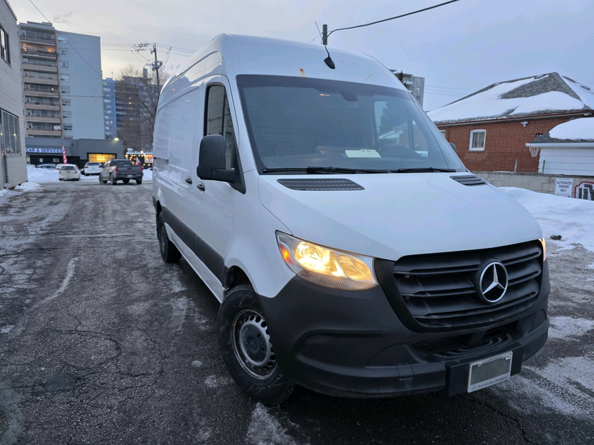 White 2020 Mercedes-Benz Sprinter Cargo 2500 144 V6 RWD Van 4X2 Automatic