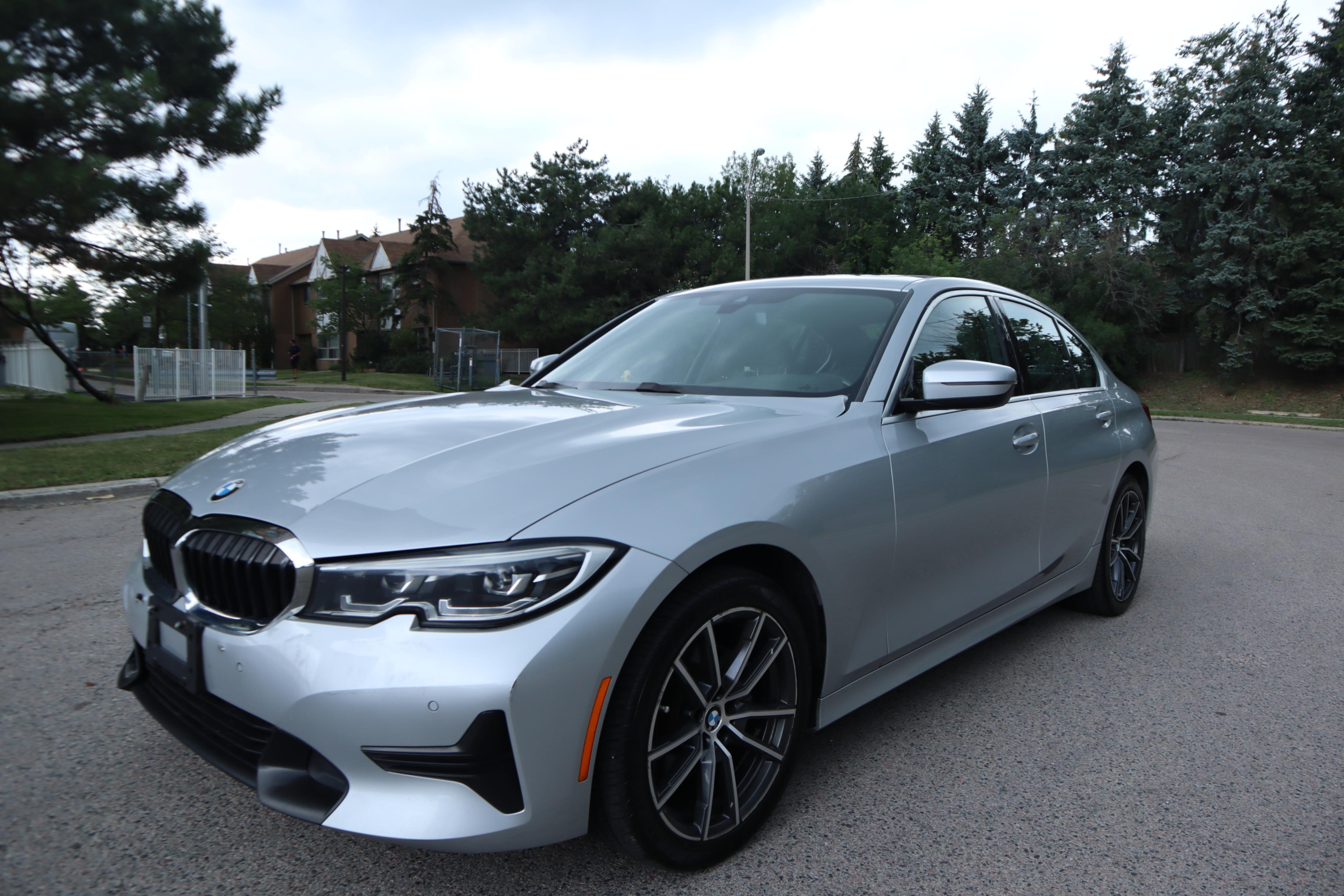 Silver 2020 BMW 3 Series Sedan All-Wheel Drive Automatic