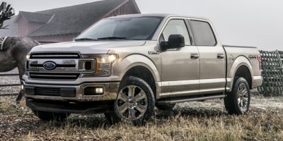 Black 2019 Ford F-150 XL SuperCrew 4WD Pickup Truck Four-Wheel Drive Automatic