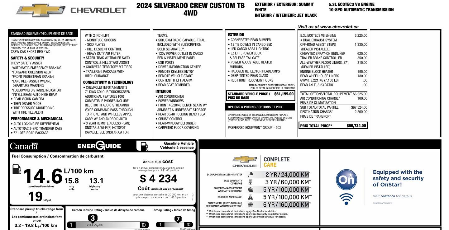 2024 Chevrolet Silverado 1500