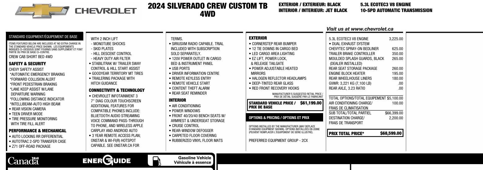 2024 Chevrolet Silverado 1500