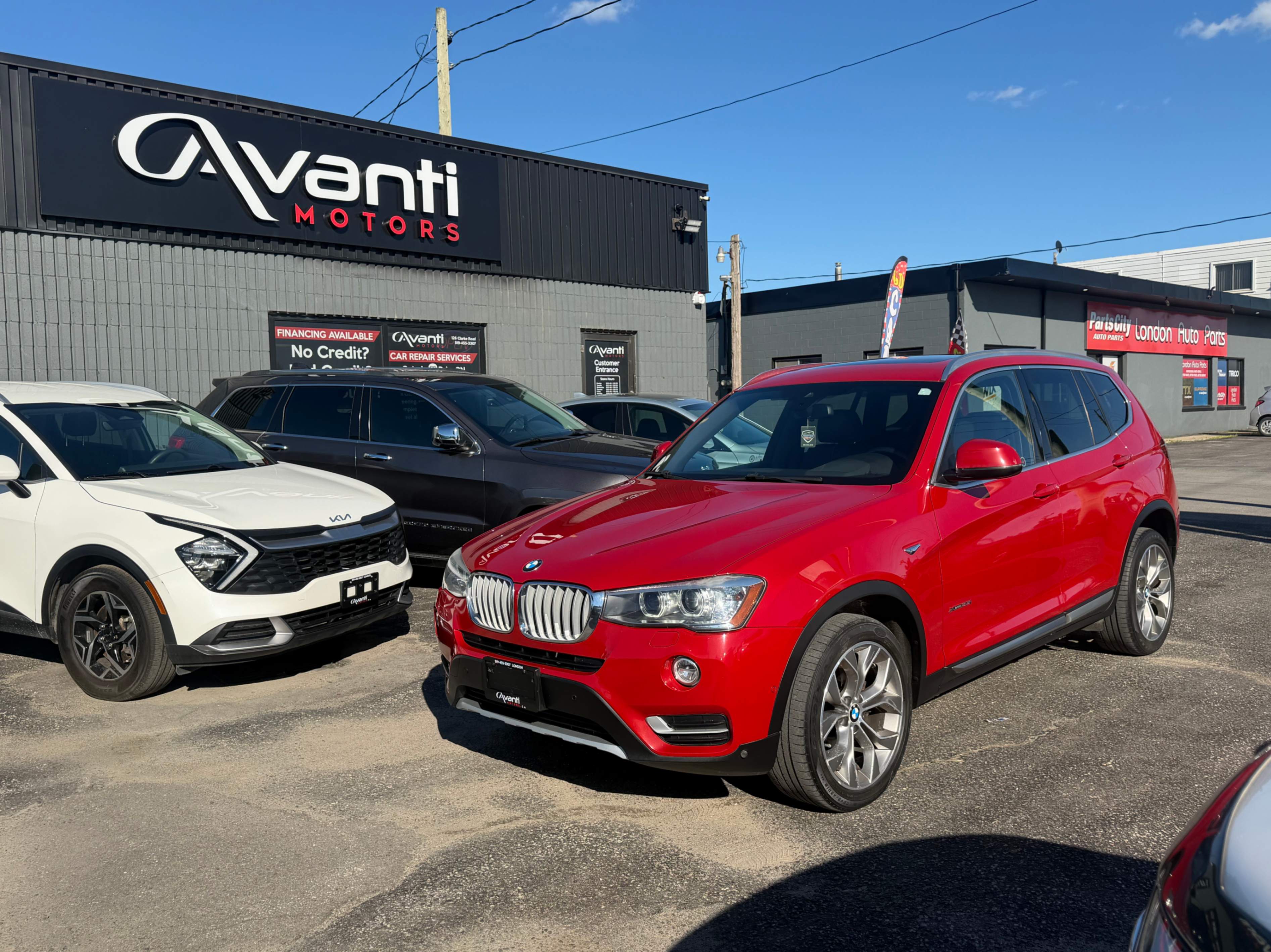 Red 2016 BMW X3 xDrive35i AWD SUV / Crossover All-Wheel Drive Automatic