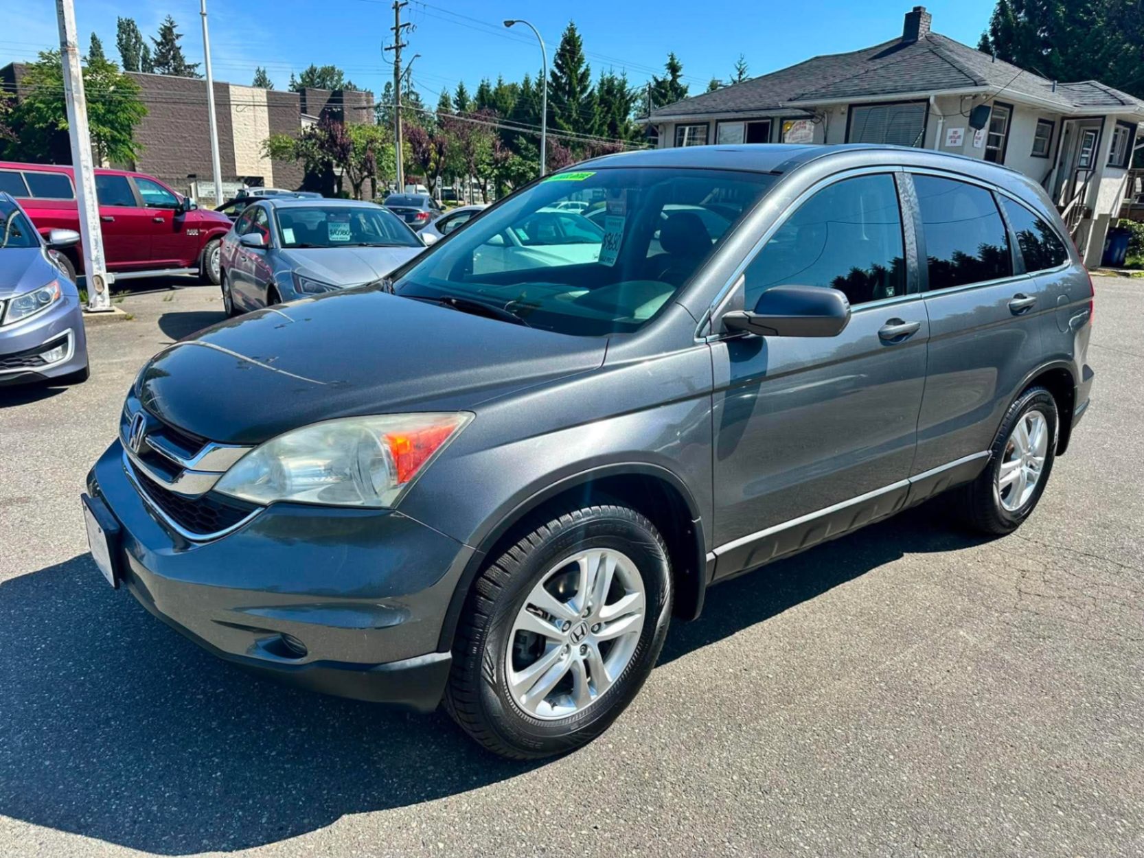 Gray 2011 Honda CR-V EX-L AWD SUV / Crossover All-Wheel Drive Automatic