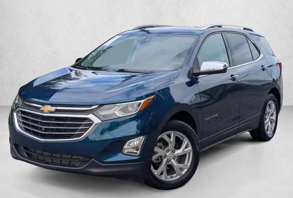Blue 2019 Chevrolet Equinox SUV / Crossover Four-Wheel Drive Automatic