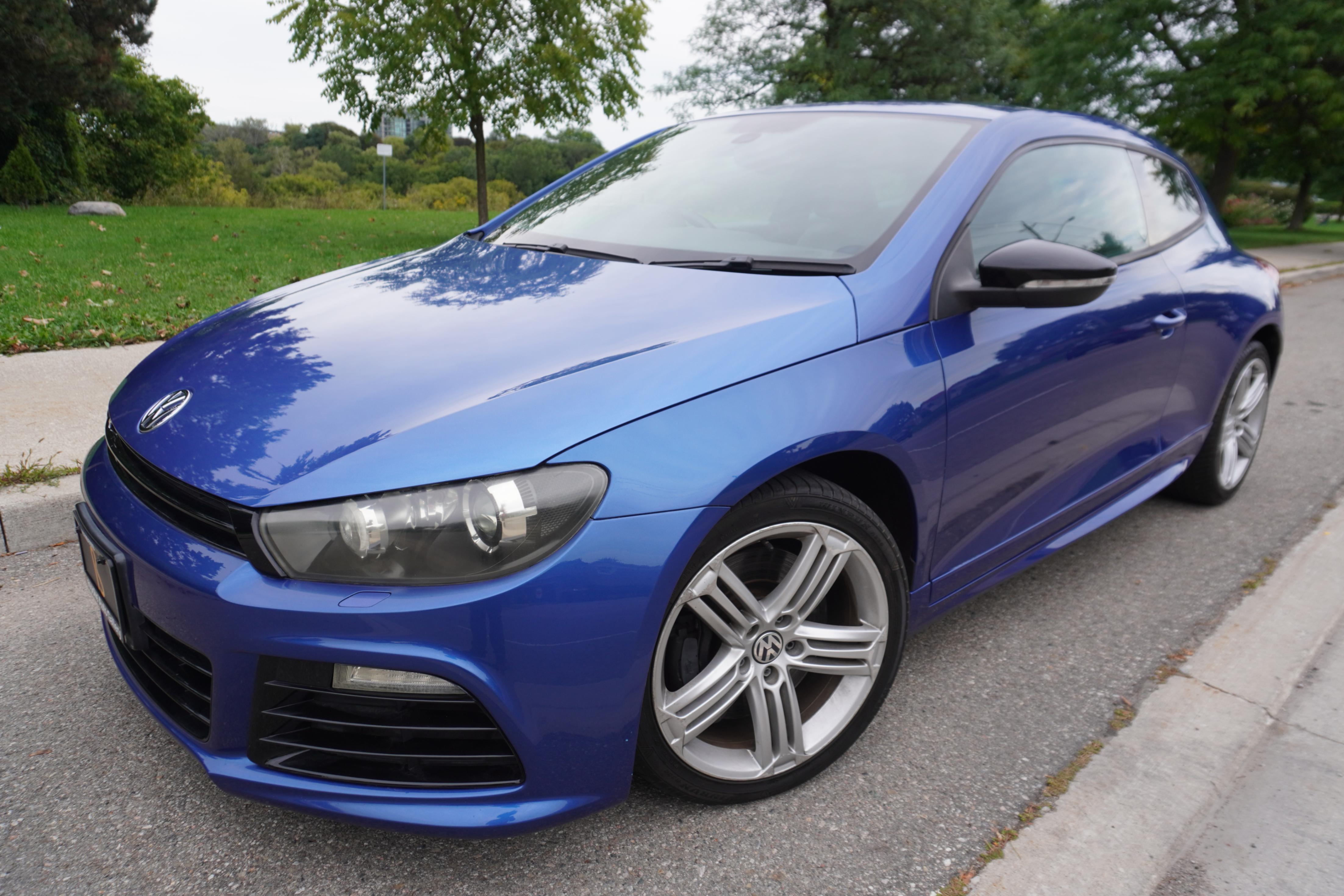 Blue 2010 Volkswagen Scirocco Coupe 6-Speed Dual Clutch Overdrive