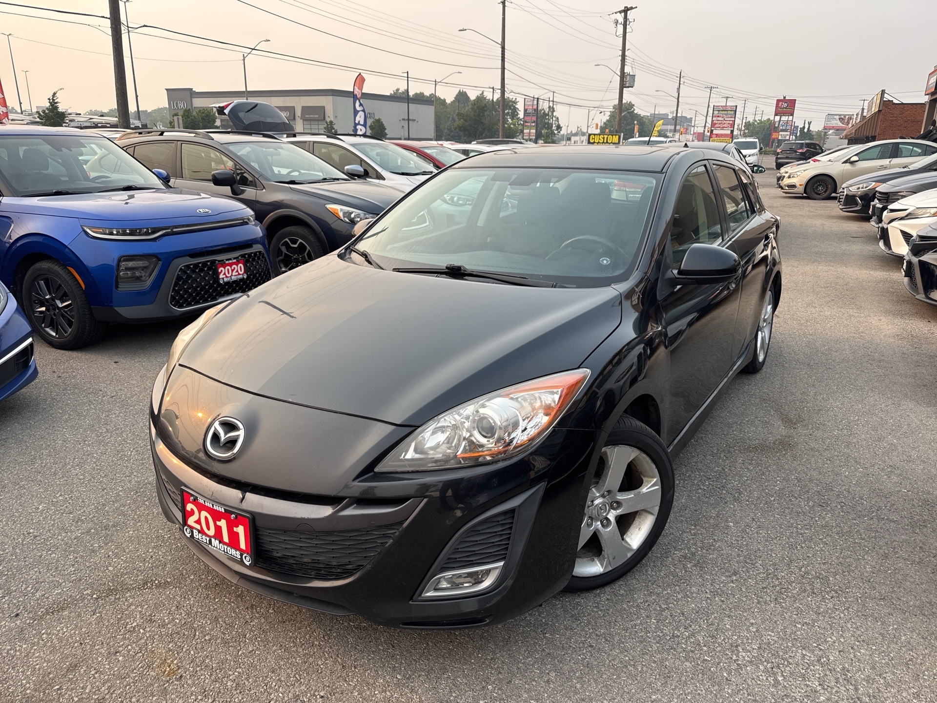 Black 2011 Mazda MAZDA3 Sport Wagon Automatic
