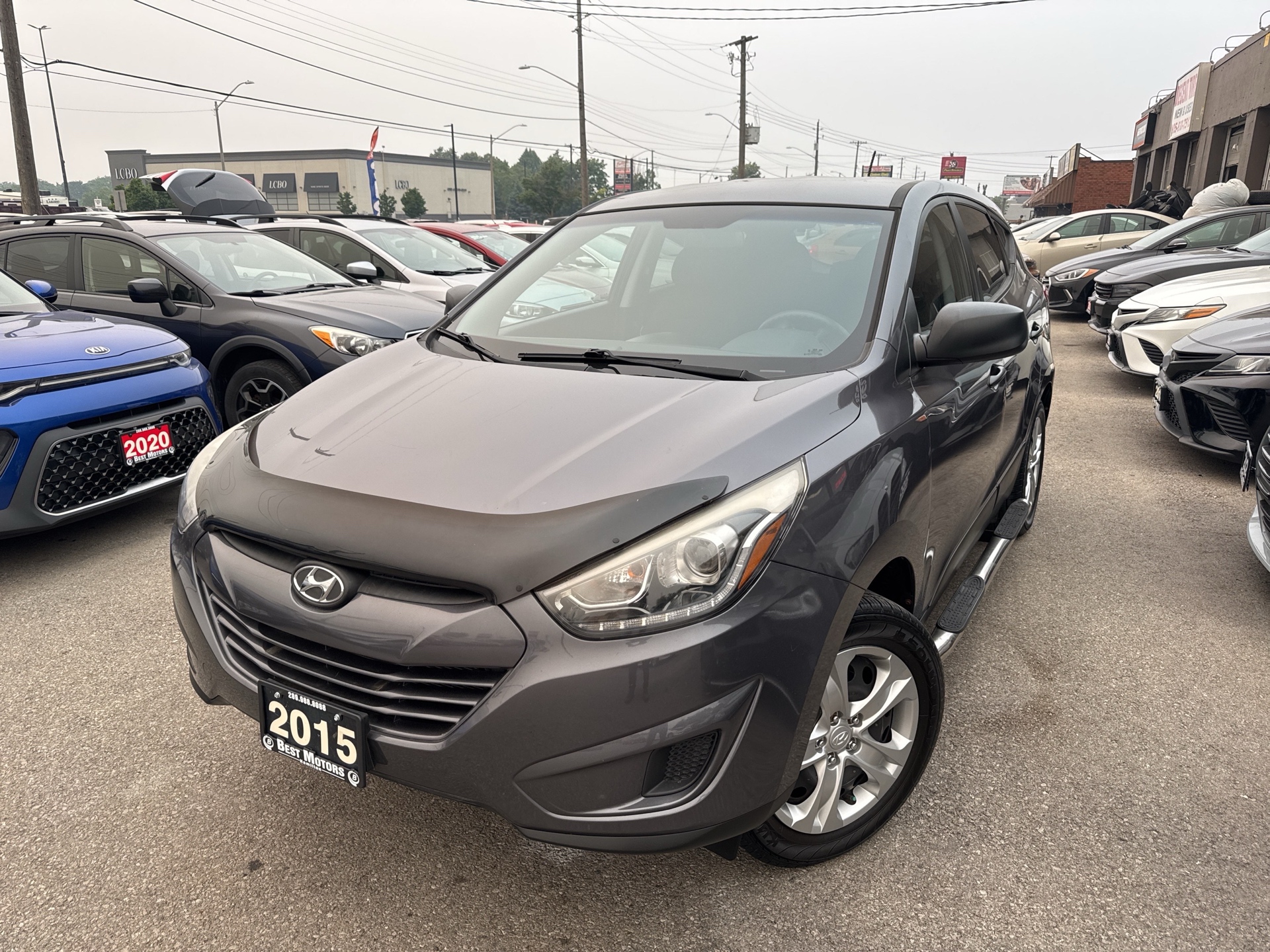 Gray 2015 Hyundai Tucson SUV / Crossover Automatic