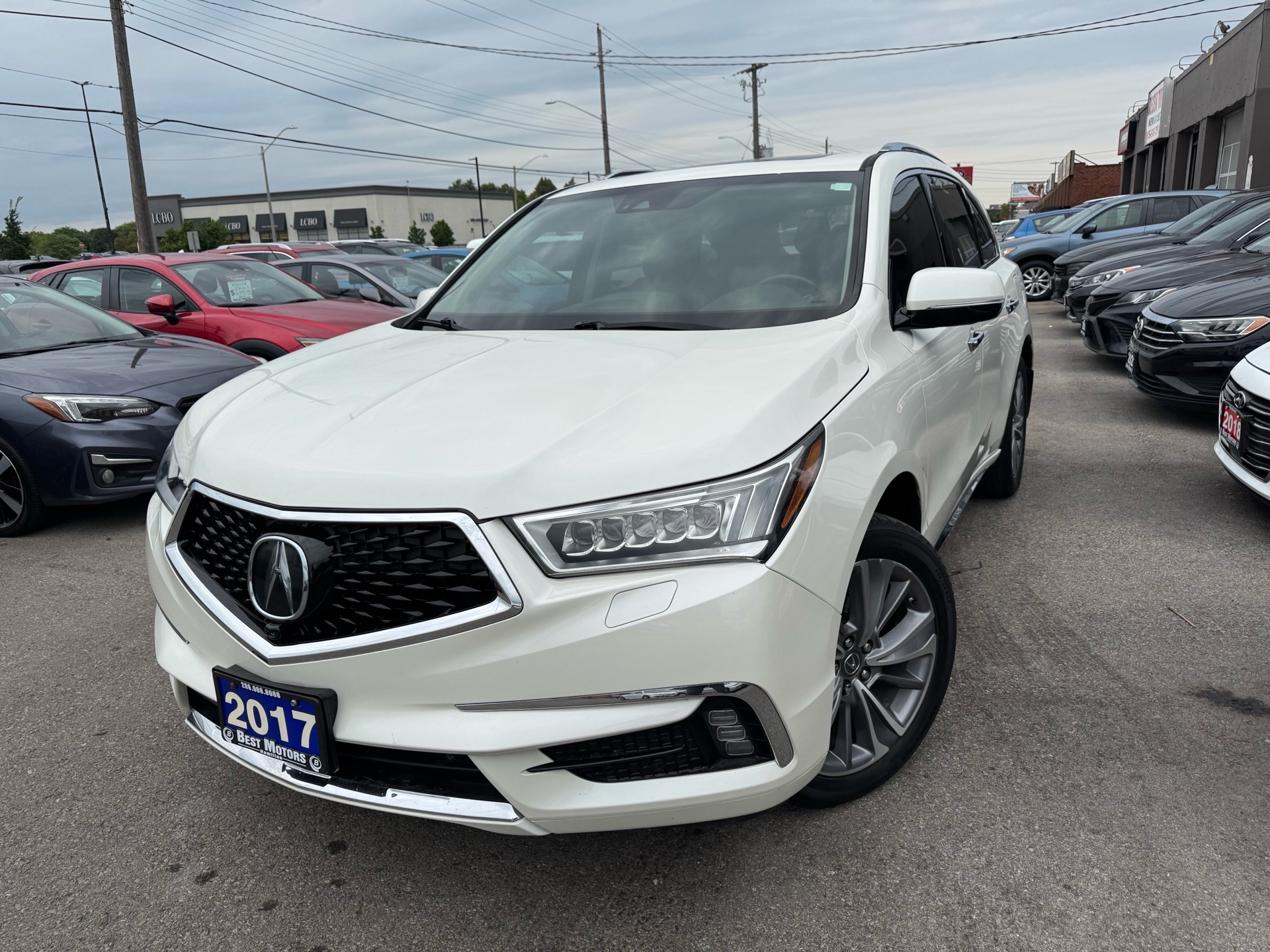 White 2017 Acura MDX SUV / Crossover Automatic