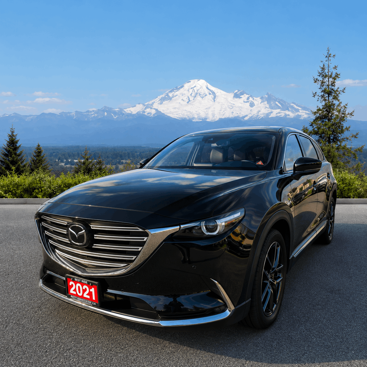 Black 2021 Mazda CX-9 SUV / Crossover All-Wheel Drive Automatic