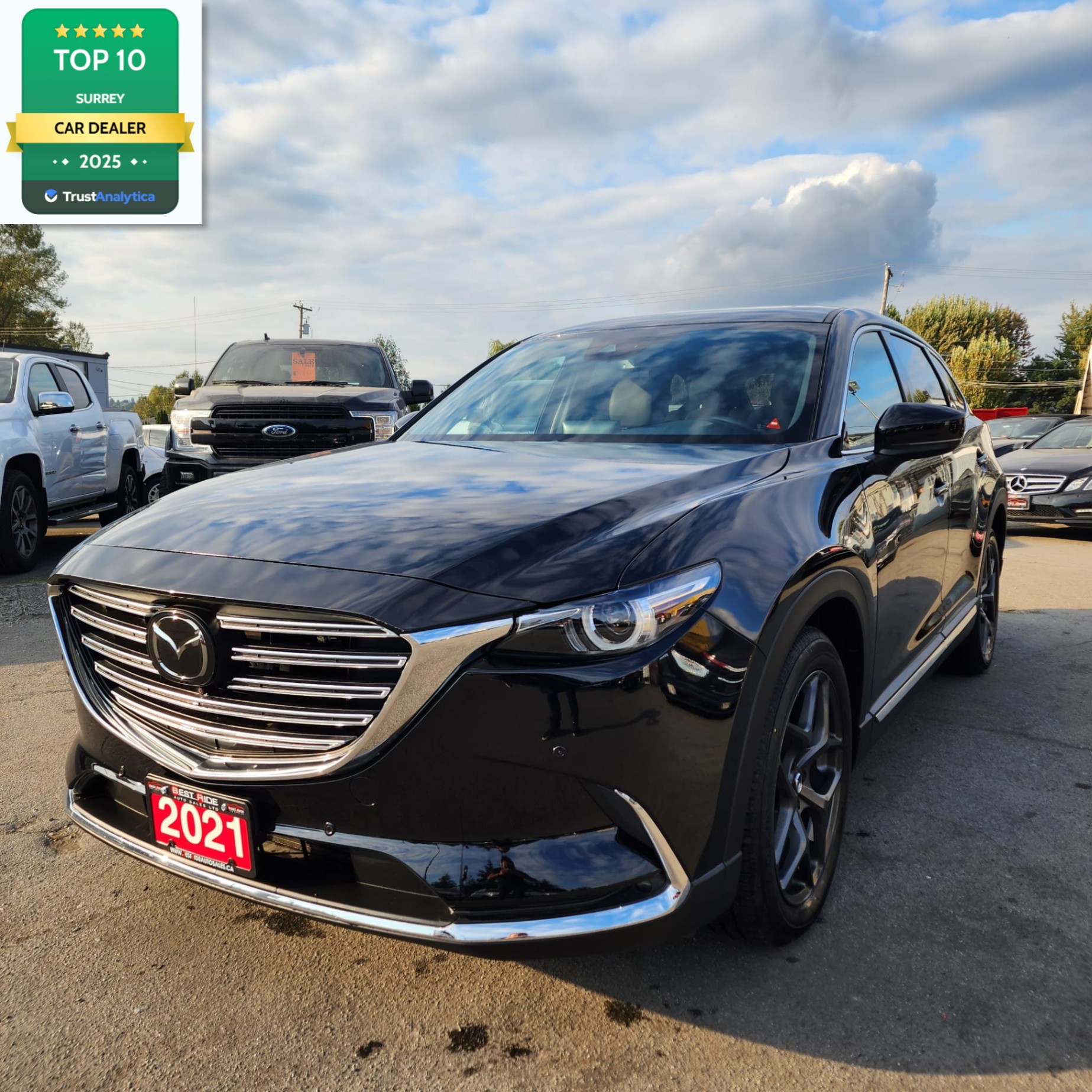 Black 2021 Mazda CX-9 SUV / Crossover All-Wheel Drive Automatic