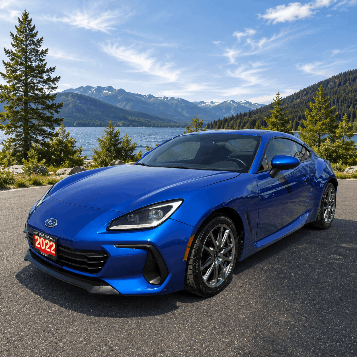 Blue 2022 Subaru BRZ Coupe Rear-Wheel Drive Automatic