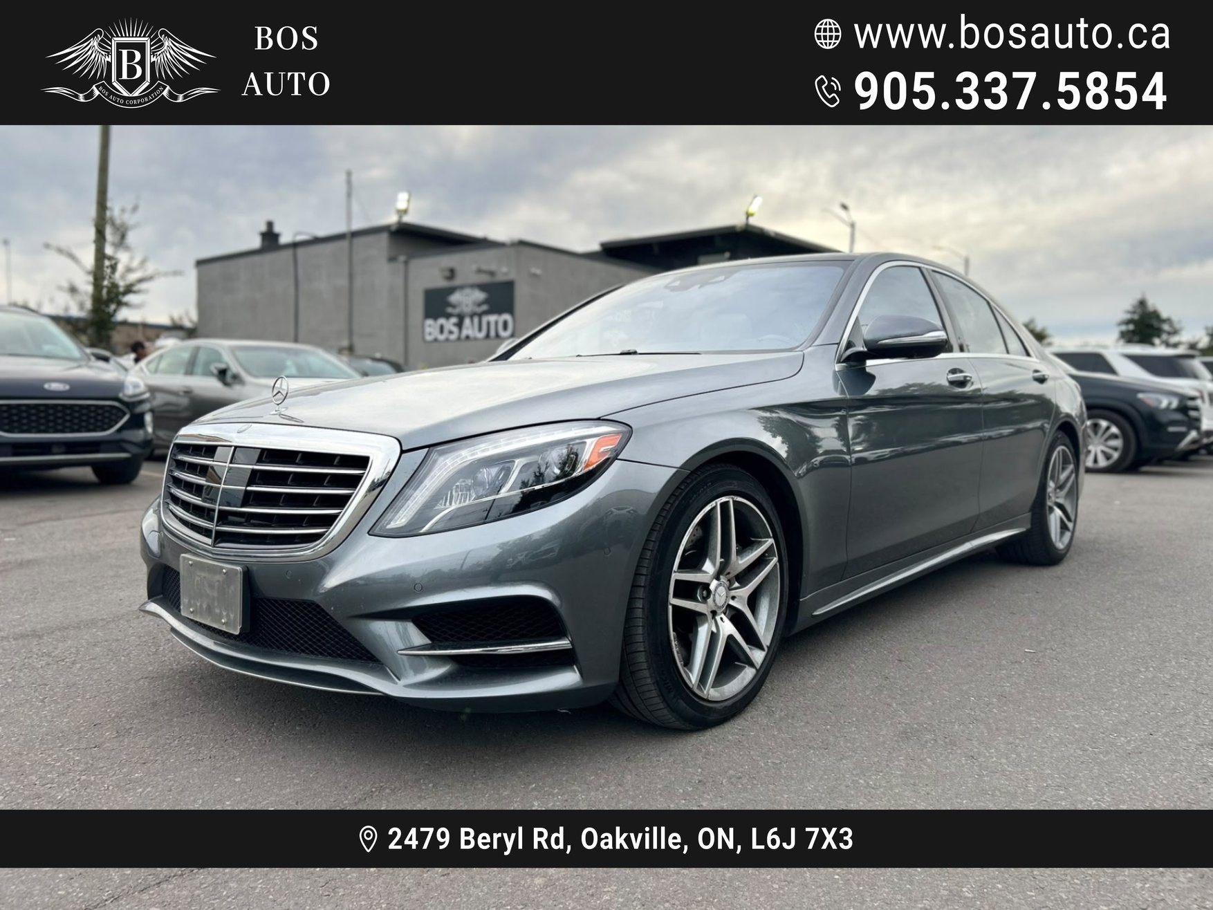  2016 Mercedes-Benz S-Class S 550 4MATIC   