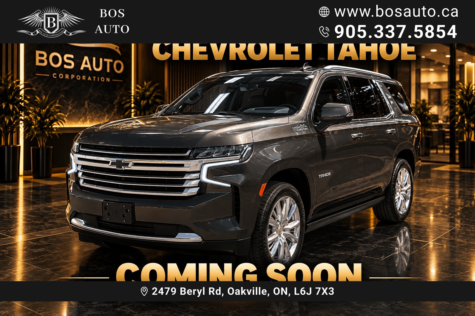Gray 2021 Chevrolet Tahoe SUV / Crossover Four-Wheel Drive Automatic