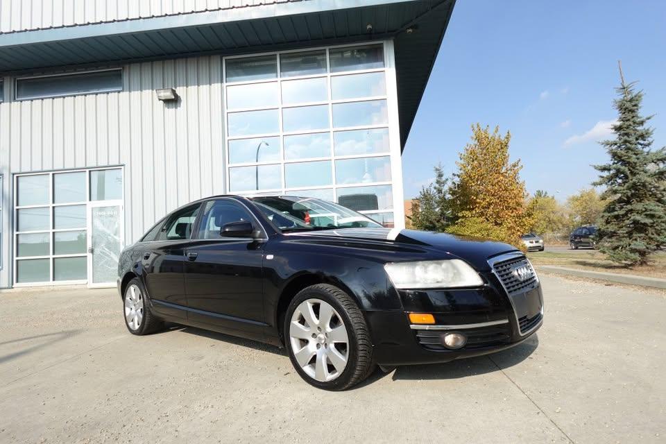 Black 2006 Audi A6 Sedan All-Wheel Drive Automatic