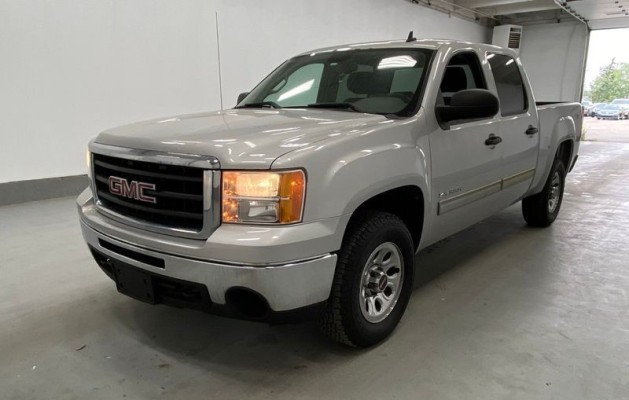 Gray 2011 GMC Sierra 1500 Pickup Truck Four-Wheel Drive Automatic
