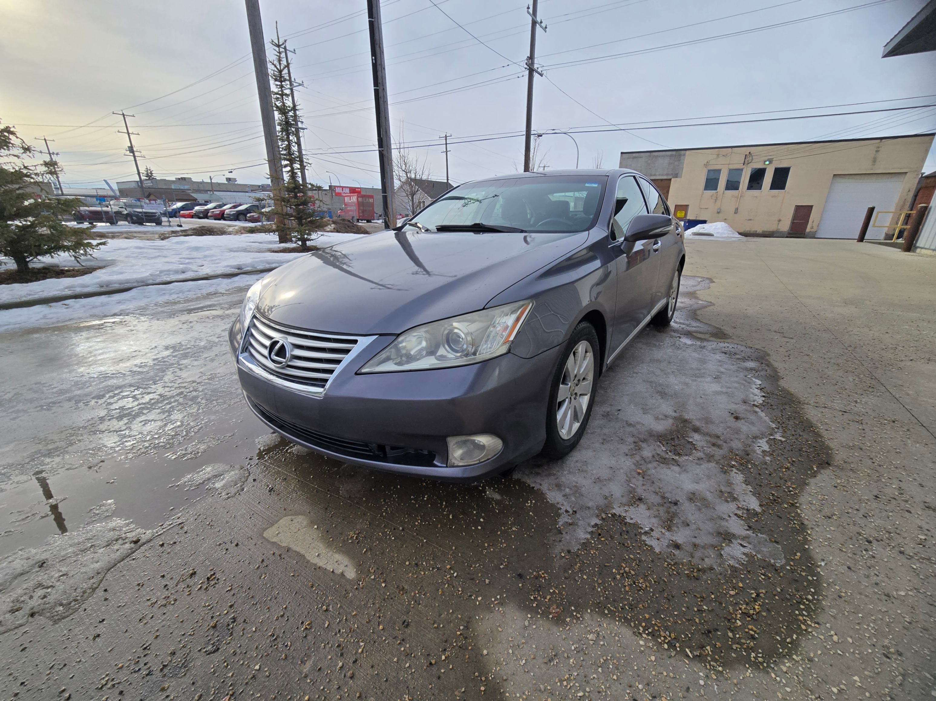 Gray 2012 Lexus ES Sedan Front-Wheel Drive Automatic