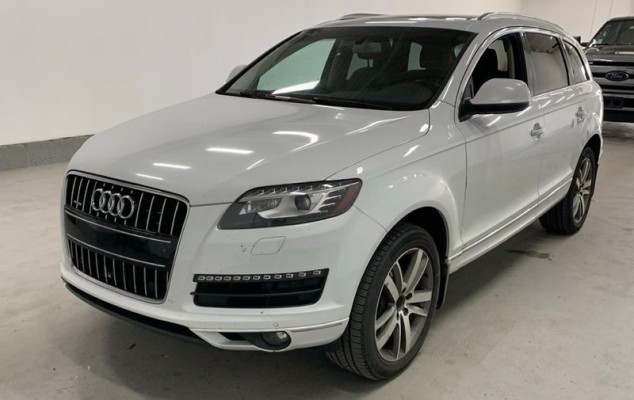White 2013 Audi Q7 SUV / Crossover All-Wheel Drive Automatic