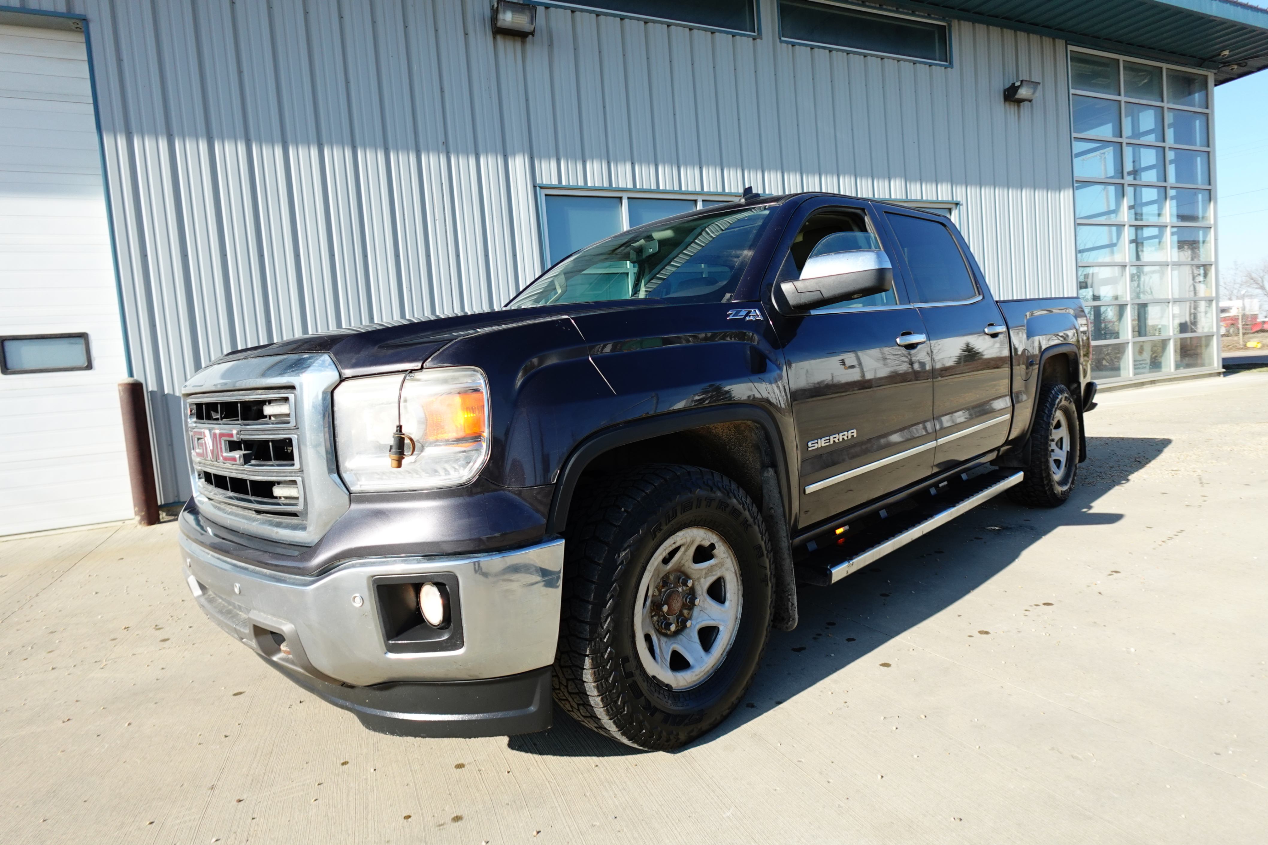 Gray 2014 GMC Sierra 1500 Pickup Truck Four-Wheel Drive Automatic