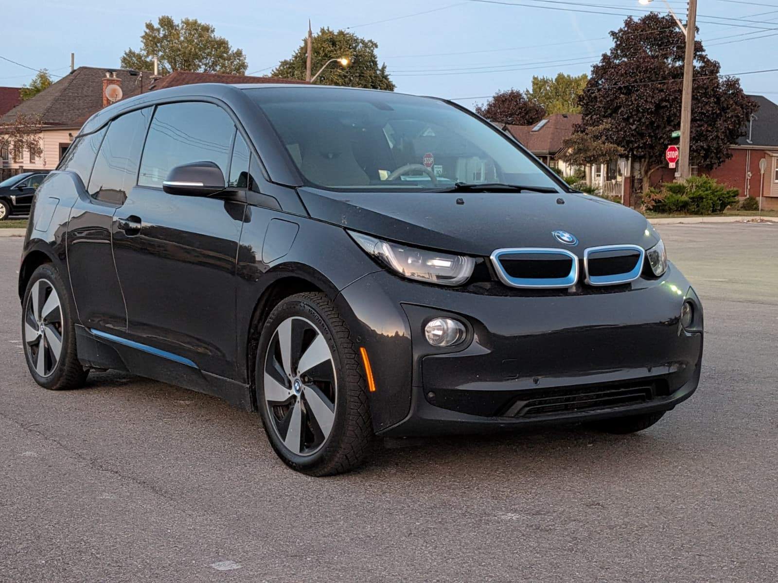 Gray 2015 BMW i3 Wagon Rear-Wheel Drive Automatic