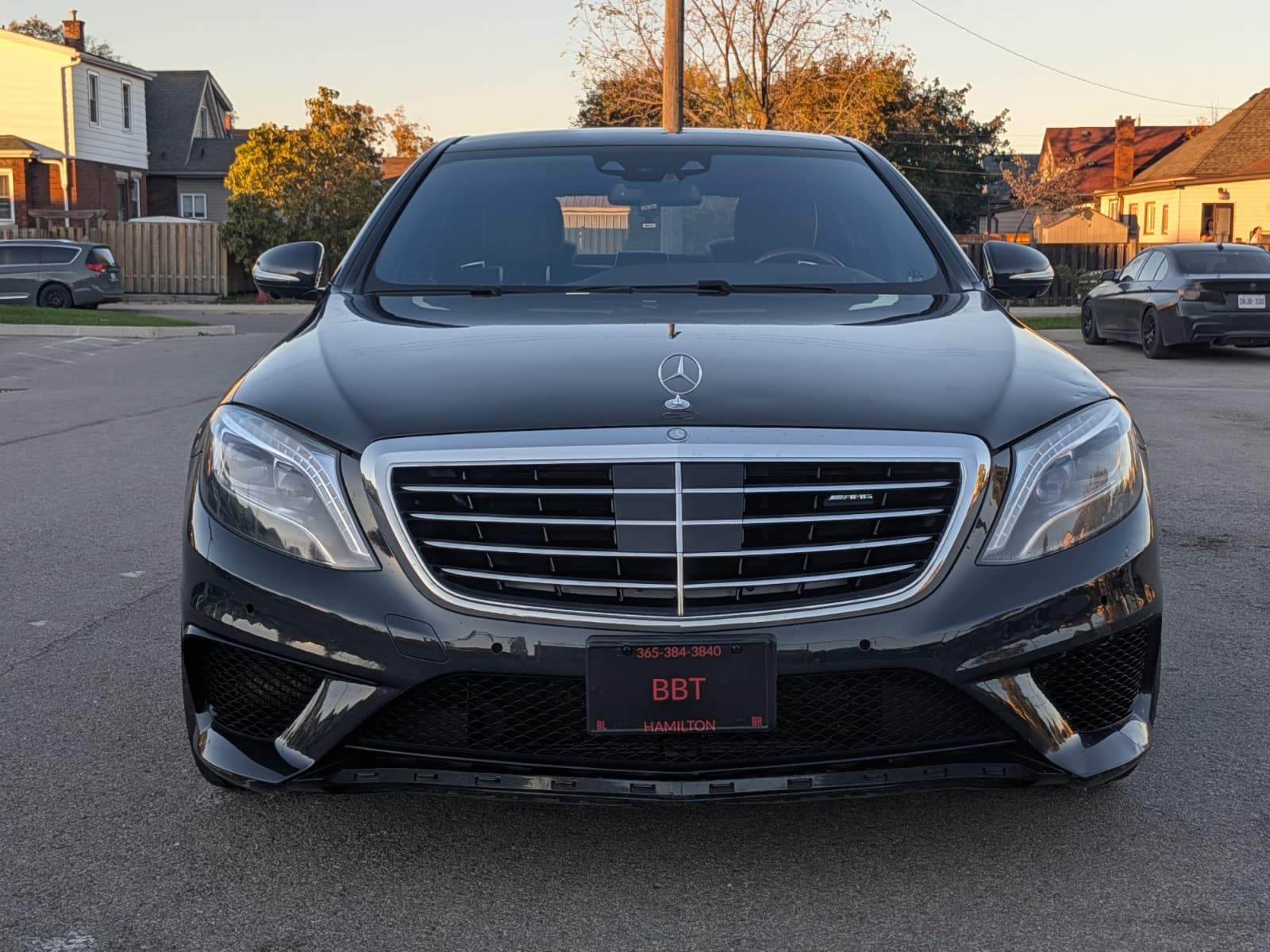 Charcoal Black 2015 Mercedes-Benz S-Class Sedan All-Wheel Drive Automatic