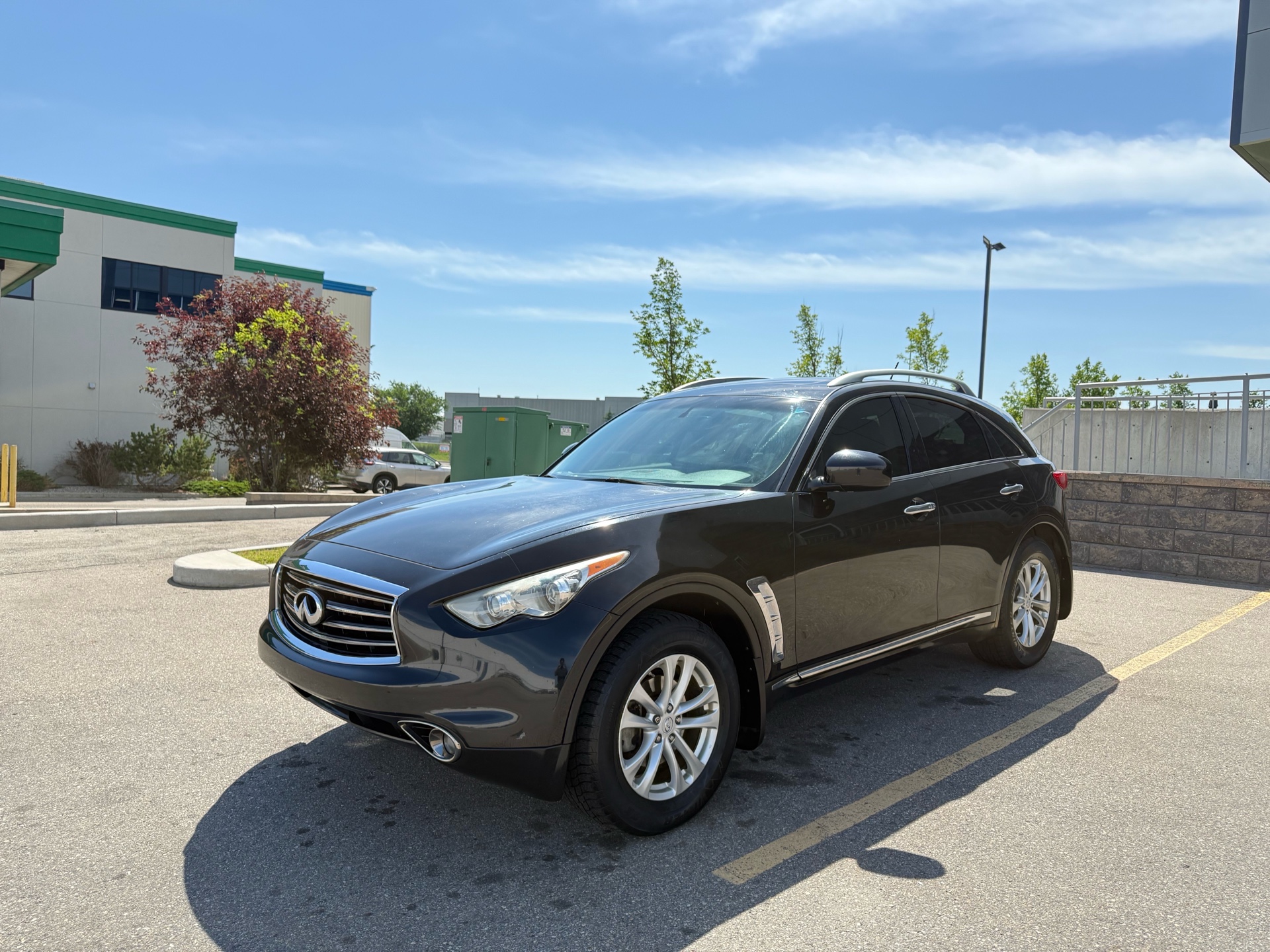 Black 2013 INFINITI FX37 SUV / Crossover All-Wheel Drive Automatic