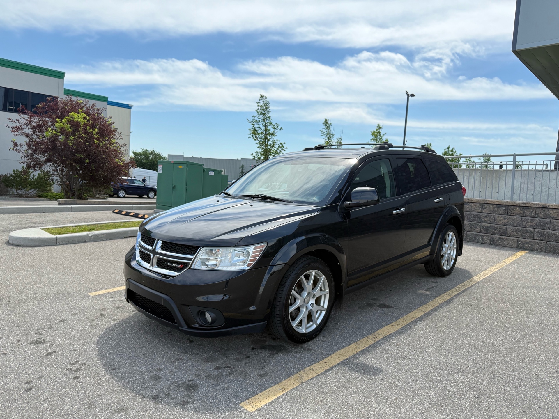 Black 2017 Dodge Journey SUV / Crossover All-Wheel Drive Automatic