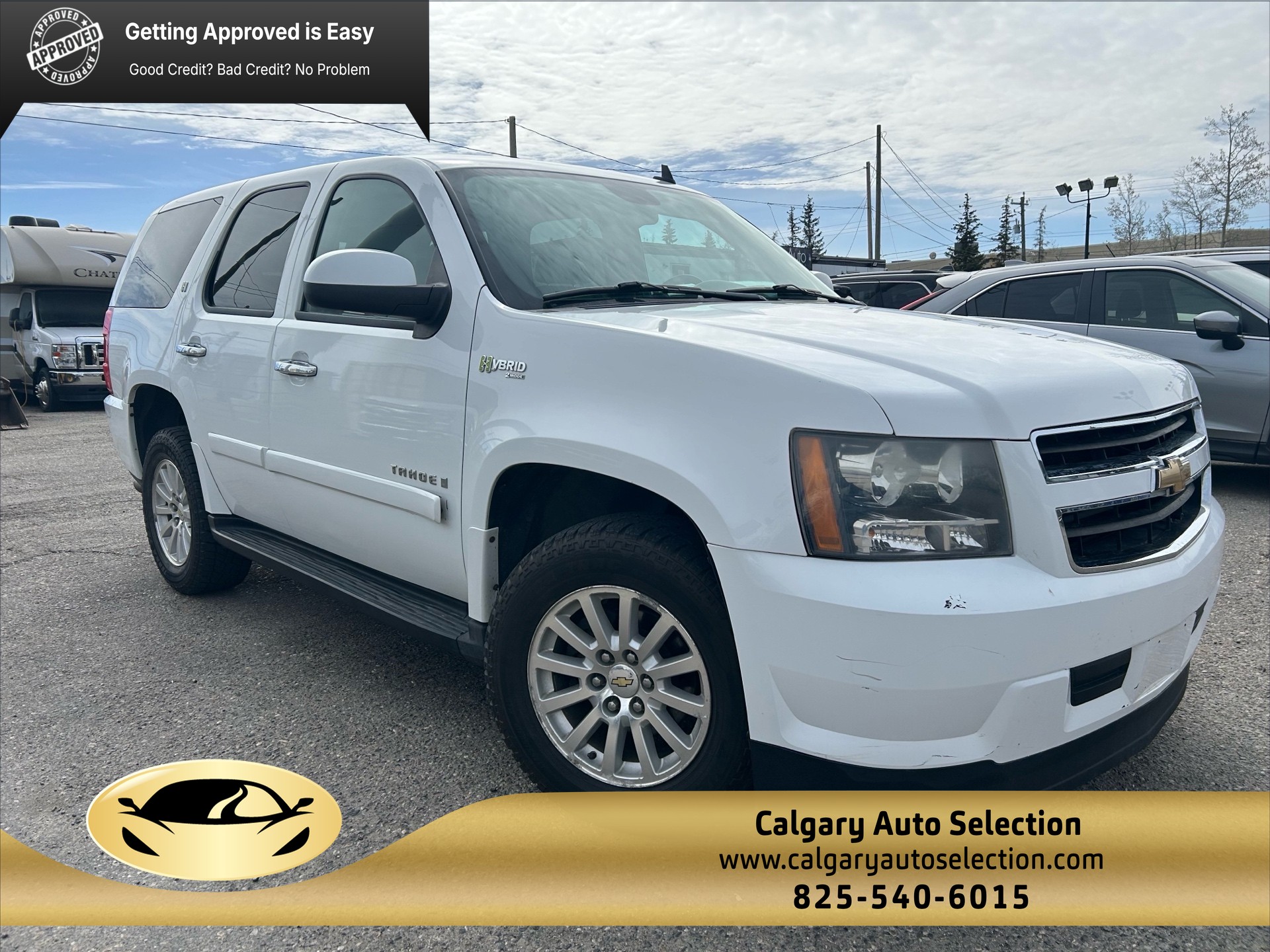 White 2008 Chevrolet Tahoe SUV / Crossover Automatic