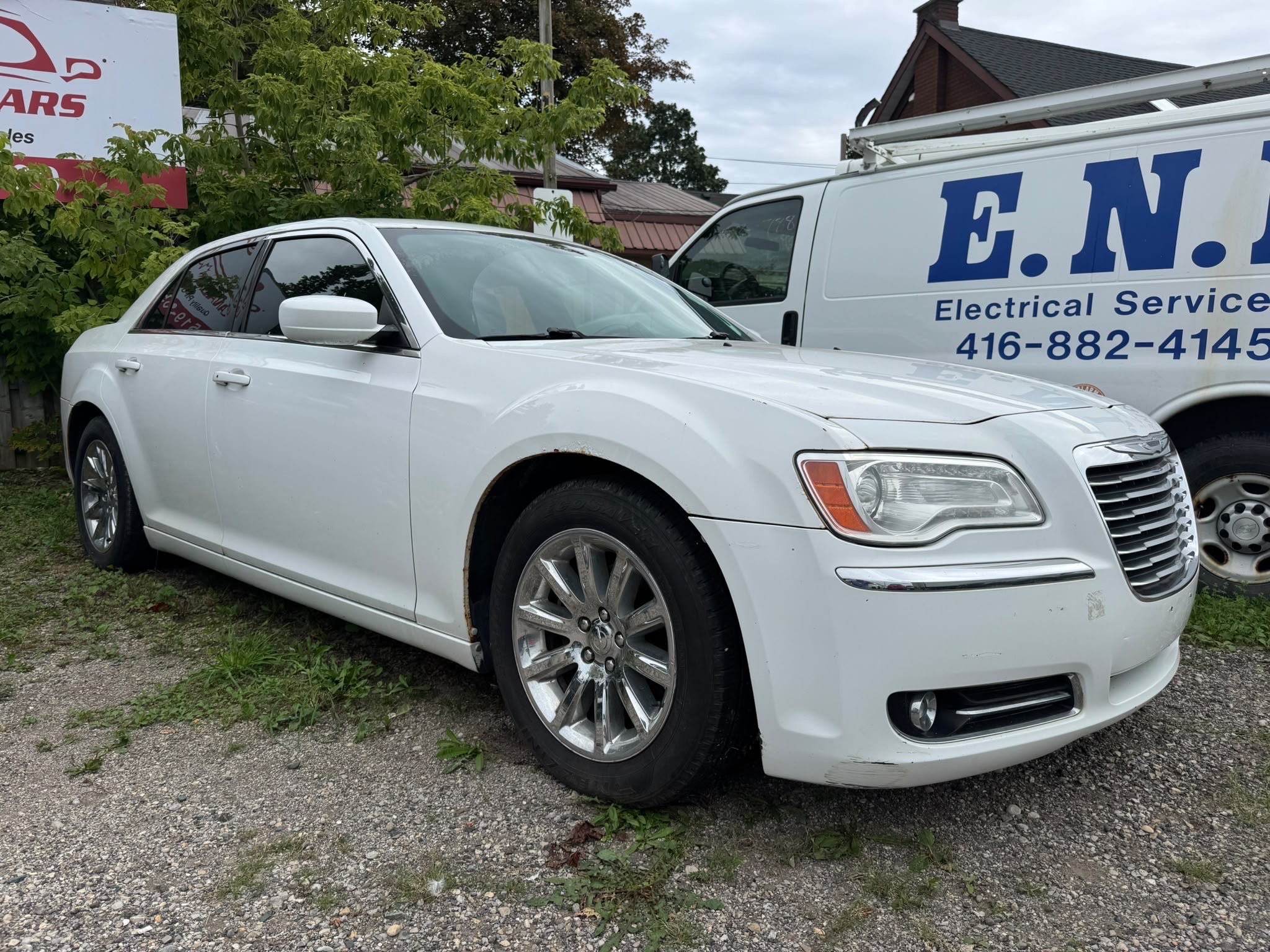 White 2014 Chrysler 300 Sedan  Automatic
