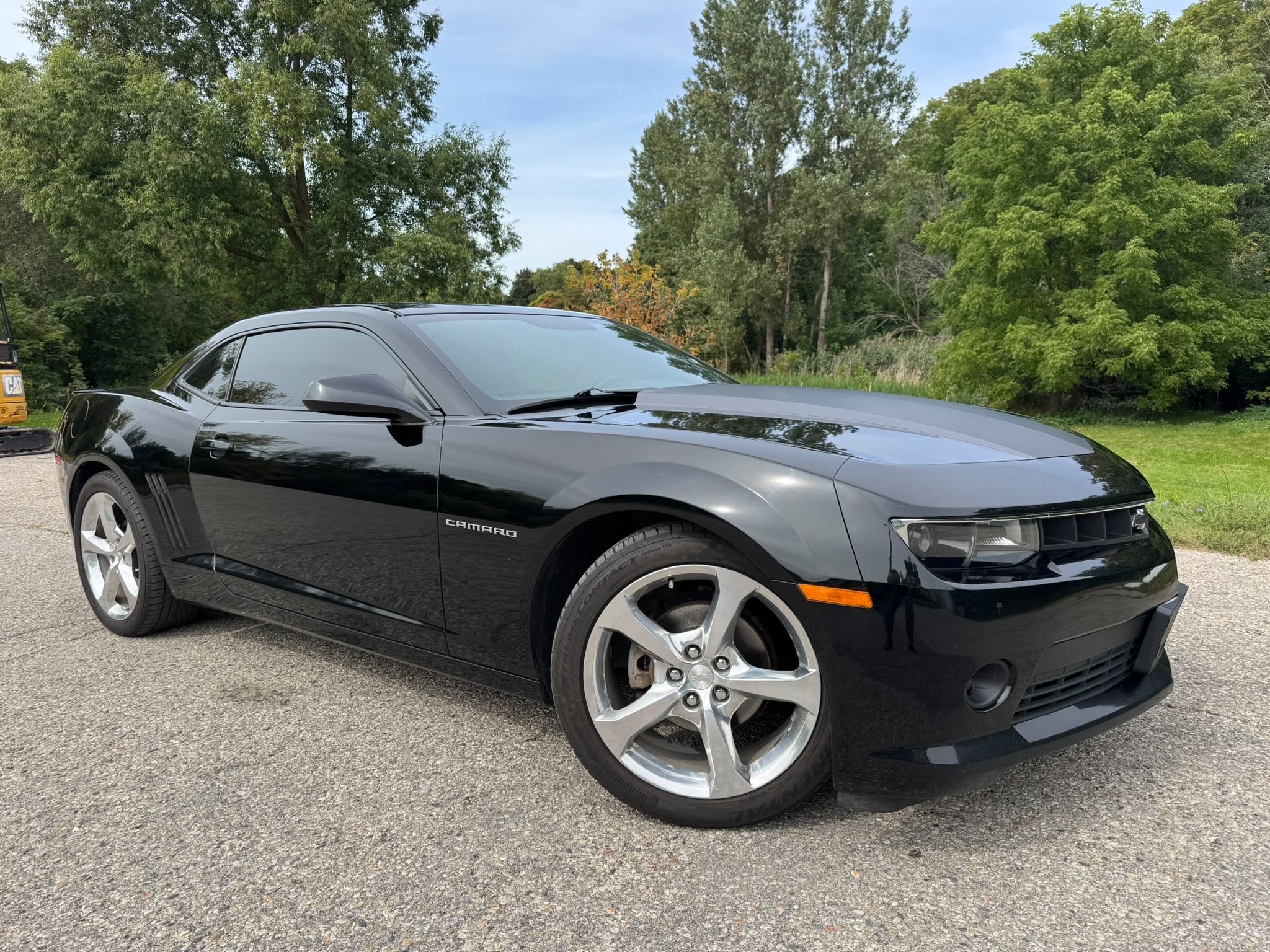 Black 2015 Chevrolet Camaro Coupe Rear-Wheel Drive Automatic