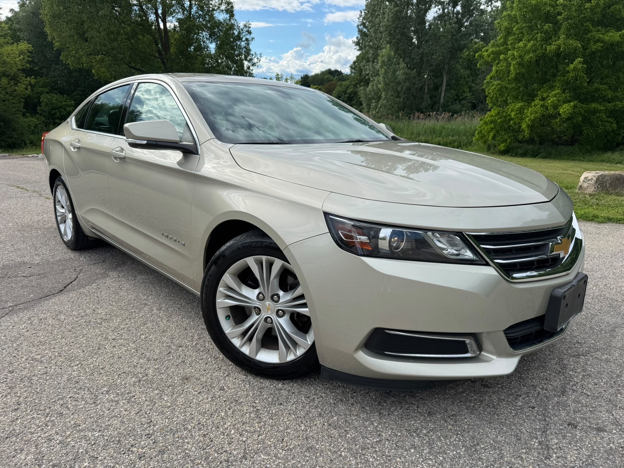 Gray 2015 Chevrolet Impala Sedan Front-Wheel Drive Automatic